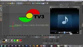 TV3 STATION ID ANIMATION TUTORIAL by Fred (Cinema 4d)