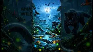 Amazon Jungle HORROR at Night 🌑 | Terrifying Creatures Caught on Camera in 8K #amazonrainforest