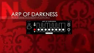 FlatSix Modular 'Arp Of Darkness' a 1U Eurorack 