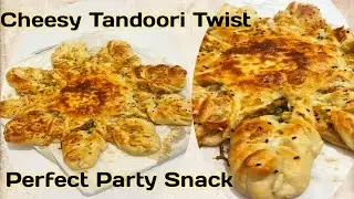 Bakery Style Tandoori Chicken Star Bread 😍 | Easy Homemade Recipe