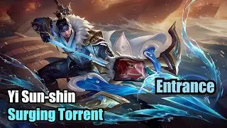 Yi Sun shin Surging Torrent Skin Season Entrance (Upscale 4K) Mobile Legends #MOBILELEGENDS
