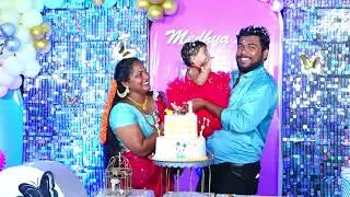 Medhya Sri 1st Birthday Full Video @Smile Baby Studio #kidsphotography #birthdayshoot #hyderabadkids