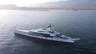Bravo Eugenia Yacht in Santa Barbara Clip - Jerry Jones Yacht