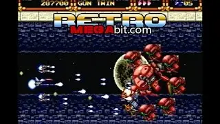 Retro Megabit: Sega Mega Drive - Gleylancer Gameplay, Levels 1-8