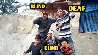 Dumb। Blind। Deaf। part 1। funny videos। Comedy videos। Turn2 fun