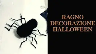 RAGNO DI HALLOWEEN FACILISSIMO! Itsy Bitsy Spider easy! ( home decor Halloween)🎃 Arte per Te