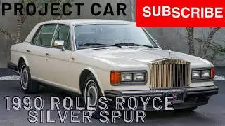 1990 Rolls Royce Silver Spur For Sale. Project car in very low price