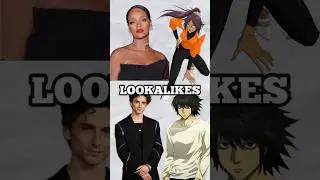 Celebrities and Their Anime Lookalikes
