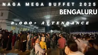 Attending the most affordable #naga Mega #buffet #bengaluru | #northeast #food #cuisine