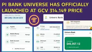 Игра PI BANK UNIVERSE официально запущена по цене GCV 314,149.