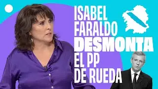 Los mejores momentos de Isabel Faraldo en el debate electoral de Galicia.
