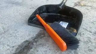Large Dustpan and Brush Set - Perfect for Builders and Tradesmen