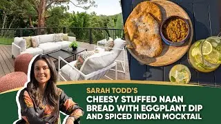 Sarah Todd's Cheesy Naan Bread with Eggplant Dip | Mater Prize Home lottery No. 314