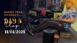 Day 4 Complete - Ab Aadat Ban Rahi Hai! | Weight Loss Journey | Harder Than Yesterday