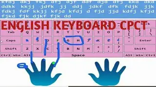 english typing keyboard introduce for cpct