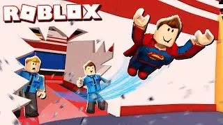 Roblox Adventures - SUPERHEROES BREAK OUT OF PRISON IN ROBLOX! (Roblox Jailbreak)