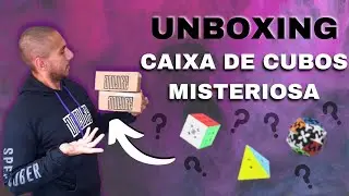 UNBOXING DA SEGUNDA CAIXA DE CUBOS MISTERIOSA DA ONCUBE