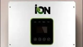 Configuración básica del inversor híbrido ION 8kw.