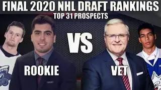 My FINAL 2020 NHL Draft Rankings (TOP 31) VS BOB MCKENZIE'S PROSPECT RANKINGS