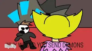 Grim vs demon army //Grim confronts mini || Animation||