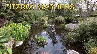 Melbourne Fitzroy Gardens City Park Australia