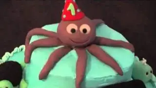 Baby Sea Creatures Cake.wmv