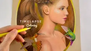 SELENE - TIMELAPSE COLORING // Chris Cheng