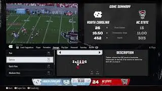 4  UNC Chopped v NC ST Week 12 Wild CFB 26