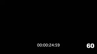Timecode (Framecode) Test 60p with Sync Signal every Second