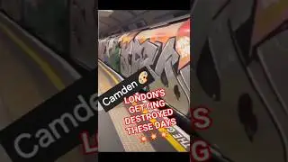 👑 GRAFFITI-U-BAHN IN LONDON 👑 London wird hart getroffen 💥💥💥 #Graffiti #graffitiart #London