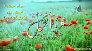 معنى اسم #مناهل وصفات حاملة هذا الاسم على قناة معاني الاسماء #manahl