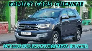 Low Price Ford Endeavour 3.2 Tit + AT 4X4#Used Car For Sale#Family Cars Chennai#Best Off Road Sale .
