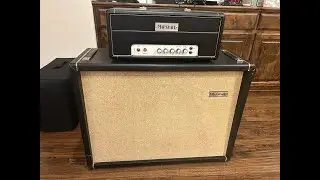 Demo Marshall JTM145 w 2002 JTM45 offset cab (4 T652 speakers) Gibson 74 LP reissue Frehley modded