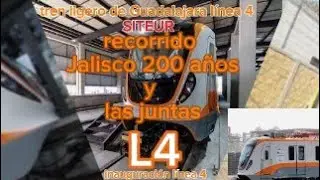 Tren ligero de Guadalajara l&iacute;nea 4 viaje
