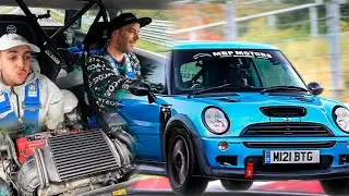 ENTREI NA PISTA DE NURBURGRING !! NUM MINI COOPER S DO AÇO !!! | DIDITV