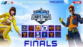 SHOCKBYTE Christmas Cup FINALS DAY 1  🔥 | FREE FIRE MAX | ₹10K FINALS |