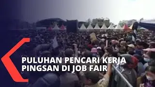 Puluhan Pencari Kerja Pingsan karena Berdesakan di Job Fair Kota Batam