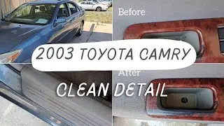 Detail on a pretty clean 2003 Toyota Camry!