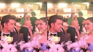 Hrithik Roshan and Pakistani Actress Lost in Each Other's Eyes at Red Sea Film Festival