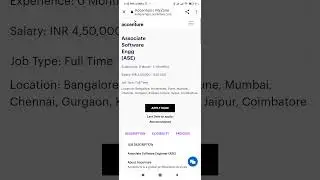 Accenture Associate Software Engineer Hiring | 4.5 LPA #accenture #hiring