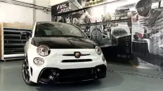 Vinyl Race - Wrap Fiat 500 Abarth Gris