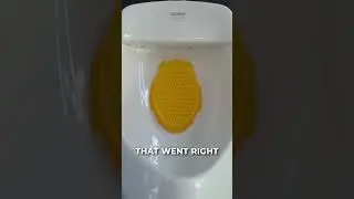 No More Pee Splashback! Introducing the urinal catch..