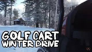 GOLF CART WINTER - OSMO POCKET vs GOPRO HERO 5 BLACK
