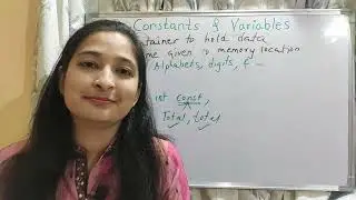 Constants and Variables in C++
