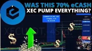 WAS THIS 70% XEC eCash PUMP EVERYTHING? PRICE PREDICTION TECHNICAL ANALYSIS #eCash #XEC #crypto