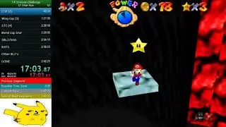 SM64 Twisted Adventures Intense Challenge - 12 Star Speedrun in 55:04