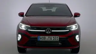 NEW 2022 Volkswagen Taigo R-Line IQ.LIGHT LED Matrix Headlights in detail