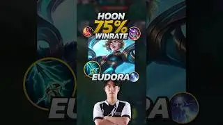 Hoon Eudora, процент побед 75%, сборка S35! Mobile Legends #mobilelegends #mlbb #gaming #mlbbgold...