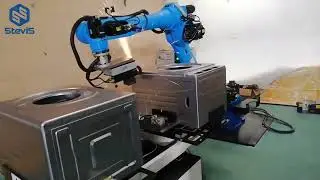 [SteviS Tech.] Industrial grinding robot, grinding washing machine outer body