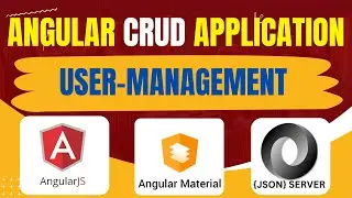 Angular CRUD Operation Using JSON Server| Angular Material|Reactive form |Angular Project HINDI✅️
